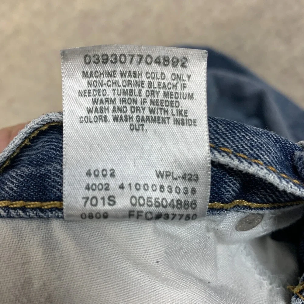 Levi's 550 Jeans 36x30 Blue Pants Baggy Relaxed Straight Leg Y2K Faded Denim
